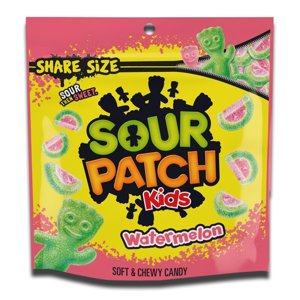 Sour Patch Kids Watermelon Soft & Chewy Candy 340g Sour Patch Kids Watermelon Soft & Chewy Candy 340g