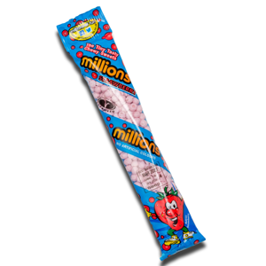 Millions Strawberry Chewy Sweets 55g Millions Strawberry Chewy Sweets 55g