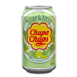 Chupa Chups Sparkling Melon Cream 345ml