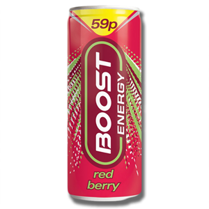 Boost Energy Drink Red Berry 250ml