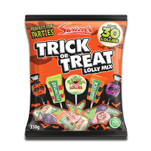 Swizzels Halloween Trick or Treat Lolly Mix 330g