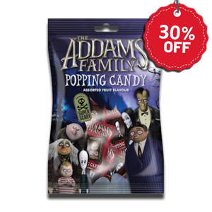 Rose Halloween The Addams Family Popping Candy 30 x 1.1g Rose Halloween The Addams Family Popping Candy 30 x 1.1g