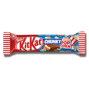 Nestlé Kit Kat Chunky Pop Corn Salted Caramel 42g Nestlé Kit Kat Chunky Pop Corn Salted Caramel 42g