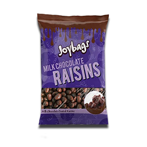 Jolybags Milk Chocolate Raisins 150g