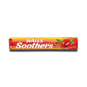 Halls Soothers Peach & Raspberry 45g