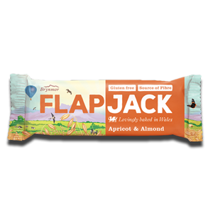 Brynmorfoods FlapJack Gluten Free Apricot & Almond 80g