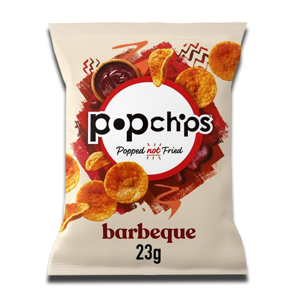 PopChips Potato Snacks Barbeque 97Kcal 23g PopChips Potato Snacks Barbeque 97Kcal 23g