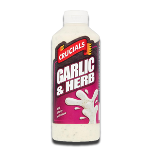 Crucials Sauce Garlic & Herb 500ml Crucials Sauce Garlic & Herb 500ml