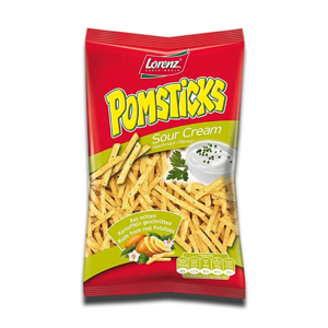 Lorenz Pomsticks Sour Cream 85g Lorenz Pomsticks Sour Cream 85g