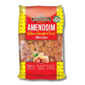 Dacolônia Amendoim Doce Crocante Cri-Cri Pralinê 140g Dacolônia Amendoim Doce Crocante Cri-Cri Pralinê 140g