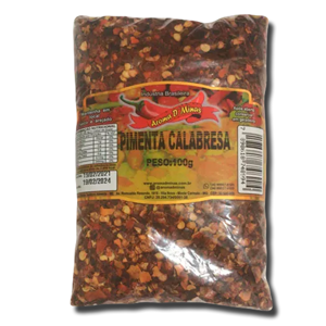 Aroma D'Minas Pimenta Calabresa em Flocos 100g Aroma D'Minas Pimenta Calabresa em Flocos 100g