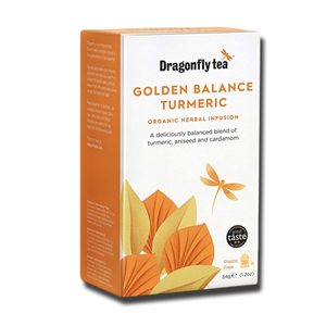 Dragonfly Tea Golden Balance Turmeric 20's