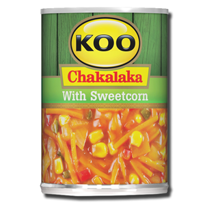 Koo Chakalaka with Sweetcorn 410g