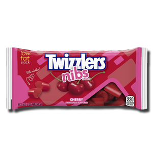 Twizzlers Nibs Candy Cherry Low Fat 63g Twizzlers Nibs Candy Cherry Low Fat 63g