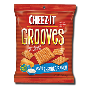 Cheez-It Grooves Zesty Cheddar Ranch 92g