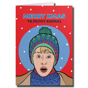 Studio Soph Home Alone Christmas Card