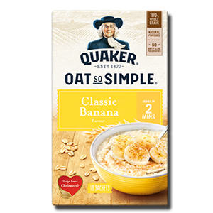 Quaker Oat So Simple Banana 10's Packs 348g