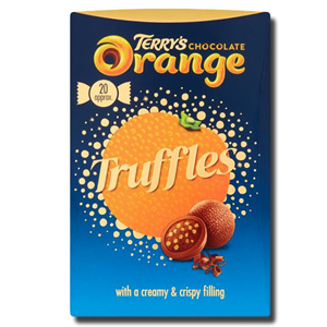 Terry's Chocolate Orange Truffles Creamy Crispy Filling 200g