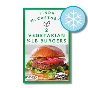 Linda Mccartney's 2 Vegetarian Burgers 227g Linda Mccartney's 2 Vegetarian Burgers 227g