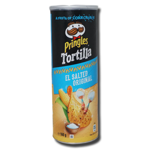 Pringles Tortilla Salted Original 160g Pringles Tortilla Salted Original 160g