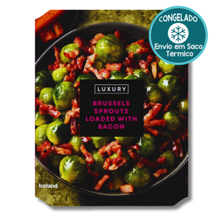 Iceland Luxury Brussels Sprouts Loaded with Bacon 400g Iceland Luxury Brussels Sprouts Loaded with Bacon 400g