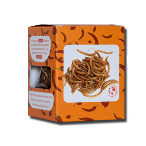 Portugal Bugs Tasty Mealworms Cayenne Pepper 15g