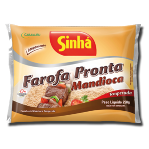 Sinhá Farofa Pronta de Mandioca 250g