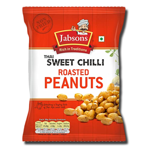 Jabsons Thai Sweet Chilli Roasted Peanuts 140g Jabsons Thai Sweet Chilli Roasted Peanuts 140g