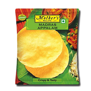 Mother's Madras Pappadum 100g