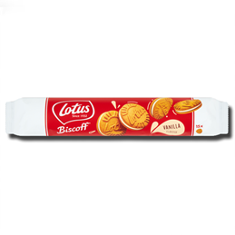 Lotus Biscoff Sandwich Biscuits Vanilla 150g