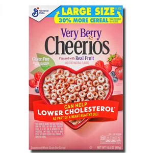 General Mills Very Berry Cheerios 411g