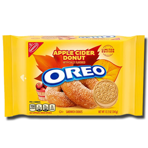 Nabisco Oreo Apple Cider Donut Sandwich Cookies 345g Nabisco Oreo Apple Cider Donut Sandwich Cookies 345g