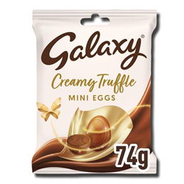 Galaxy Easter Creamy Truffle Mini Eggs 74g