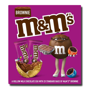 M&M's Easter Egg with 2 x M&M Brownie 222g M&M's Easter Egg with 2 x M&M Brownie 222g