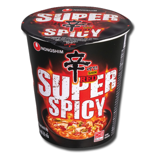 Nongshim Cup Noodle Shin Red Super Spicy 68g Nongshim Cup Noodle Shin Red Super Spicy 68g