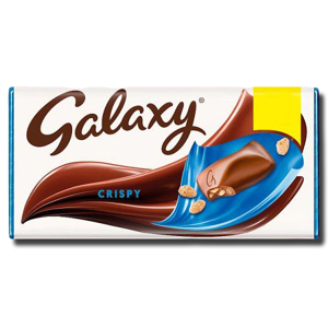 Galaxy Crispy Chocolate Bar 102g Galaxy Crispy Chocolate Bar 102g