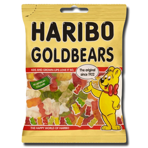 Haribo Gold Bears Fruit Flavours 160g