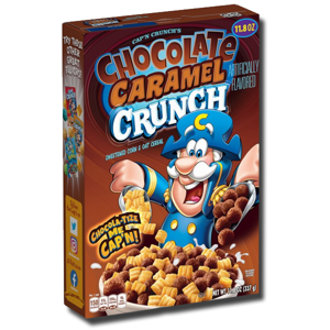 Quaker Captain Crunch Caramel Chocolate 337g Quaker Captain Crunch Caramel Chocolate 337g
