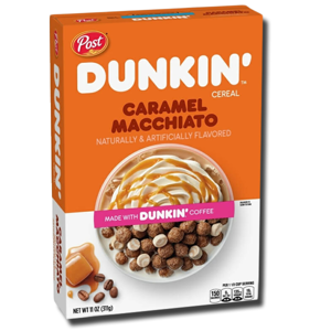 Post Dunkin Cereal Caramel Macchiato 311g Post Dunkin Cereal Caramel Macchiato 311g