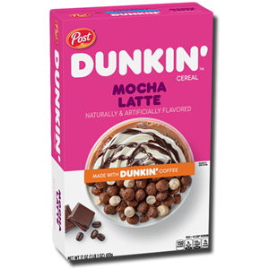 Post Dunkin Cereal Mocha Latte 311g