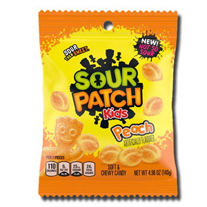 Sour Parch Kids Peach 140g