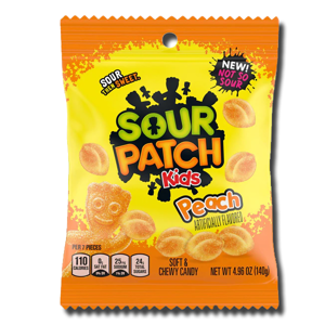 Sour Parch Kids Peach 140g Sour Parch Kids Peach 140g