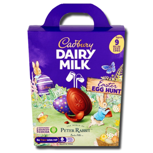 Cadbury Dairy Milk Peter Rabbit Egg Hunt 130g Cadbury Dairy Milk Peter Rabbit Egg Hunt 130g