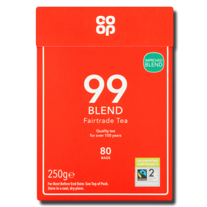 Coop Black Tea 99 Blend 80Bags 250g Coop Black Tea 99 Blend 80Bags 250g