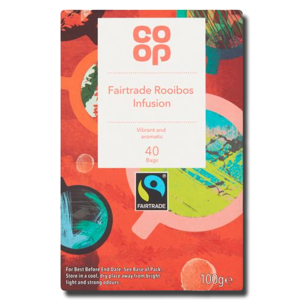 Coop Rooibos Infusion 40 Bags 100g Coop Rooibos Infusion 40 Bags 100g