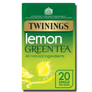 Twinings Green Tea Lemon 20 Bags 40g Twinings Green Tea Lemon 20 Bags 40g