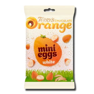 Terry's Chocolate Orange White Mini Eggs 80g Terry's Chocolate Orange White Mini Eggs 80g