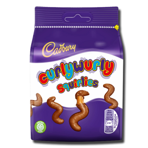 Cadbury Curly Wurly Squirlies Bag 110g Cadbury Curly Wurly Squirlies Bag 110g