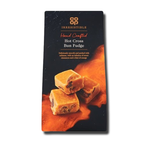 Coop Irresistible Hot Cross Bun Fudge 150g Coop Irresistible Hot Cross Bun Fudge 150g