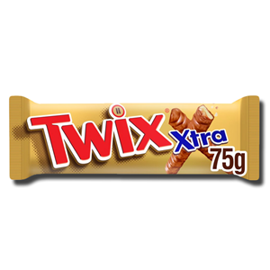 Twix Xtra Chocolate Biscuit Twin Bar 75g